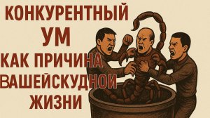 Твоя жизнь скудна из-за конкурентного ума
