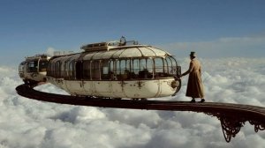 Retrofutura Steampunk Trains To Reach The Horizon