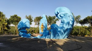 Военный мемориал на острове Фукуок. Вьетнам