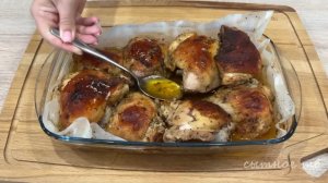 Куриные бедра! Все, кто пробовал эту курицу, просили добавки