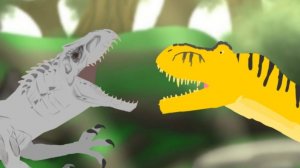 Эмбер vs Индоминус Рекс|Анимация (часть 2)