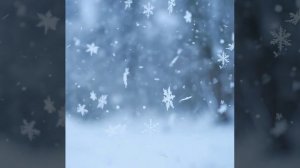 Футаж. Фон. Снежинки.