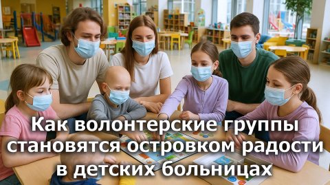 Особенное детство: как волонтерские группы становятся островком радости в детских больницах