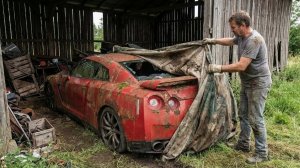 ASMR-реставрация автомобиля! Полная реставрация Nissan GT-R (R35) 2007 года до состояния нового