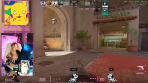 девушка стрим общение DOTA2 CS2