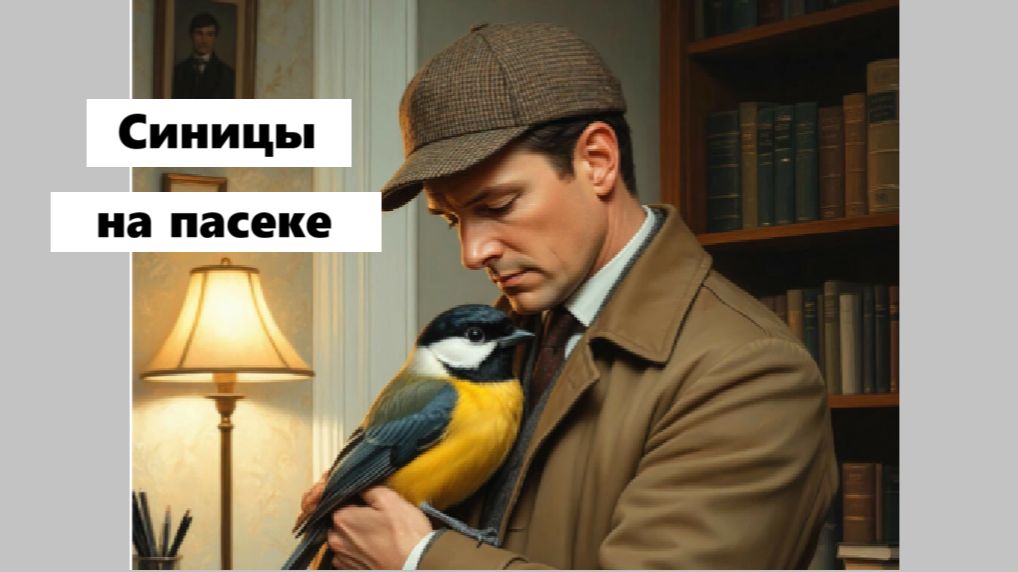 Синицы на пасеке