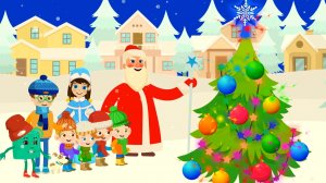 Детские песни и клипы на Новый год🎄🎅🎁Детские песни на Новый год❄️☃️ Зебра в клеточку