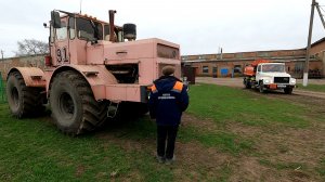 Михаил Дмитриевич приехал за соляркой! Пришло время слива!