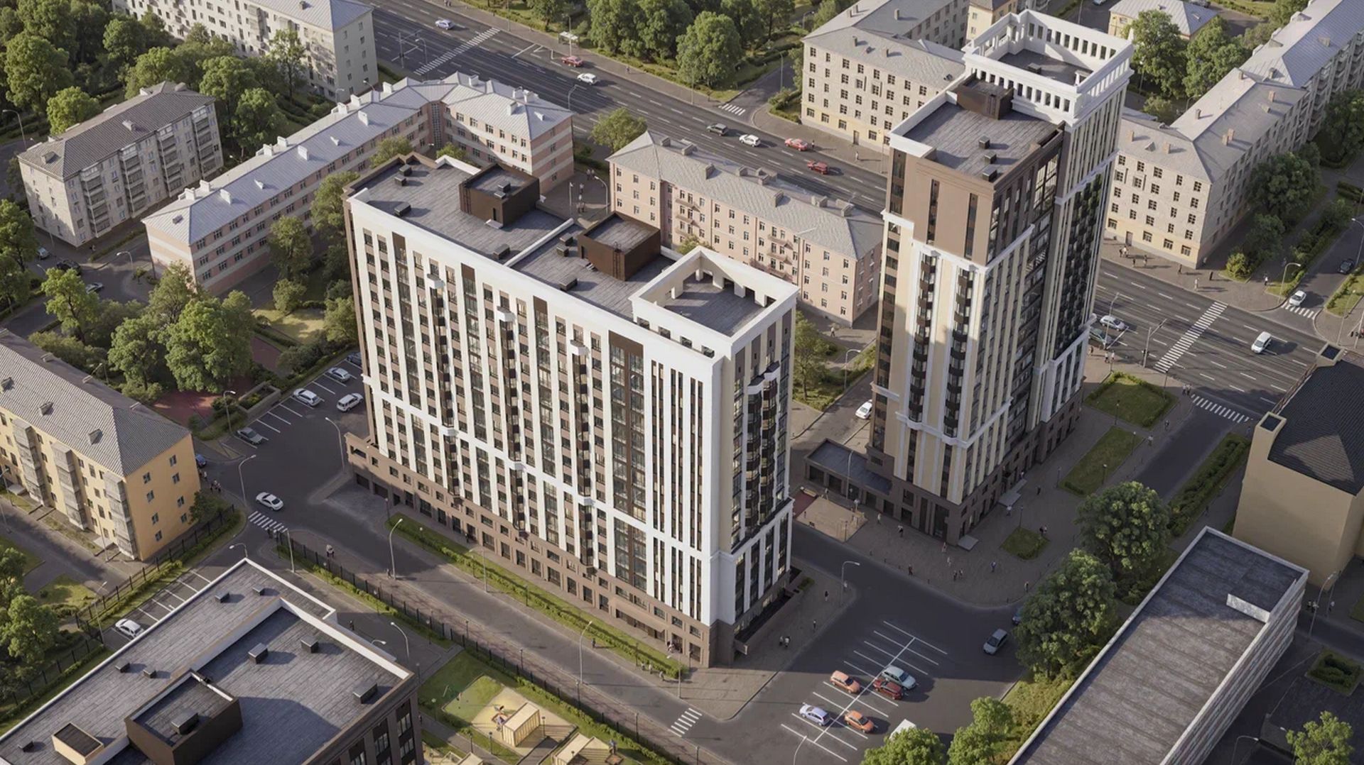 ЖК "Менделеев". ГК "Каскад" // Канавинский р-он, ул. Литературная // Декабрь 2024 - декабрь 2025