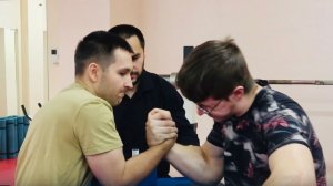 Открытие нового спортивного зала по армрестлингу