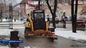 В мэрии Воронежа довольны работой коммунальных служб по уборке первого снега