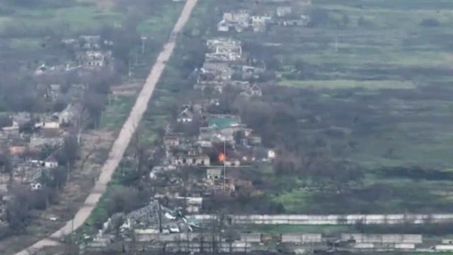 Атака артиллерии по апорникам в нп Гуляйполе