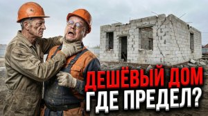 Самый дешёвый дом. Где предел прочности?