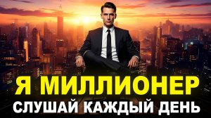 Слушай и притягивай богатство 💰 | САМЫЕ СИЛЬНЫЕ АФФИРМАЦИИ НА ДЕНЬГИ (Мышление Миллионера)