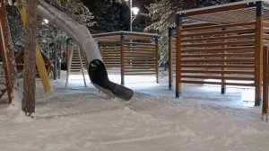 Вечерние покатушки с горочки