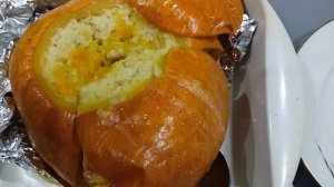 Вкусная, аппетитная, полезная кашка, приготовлена в тыкве.