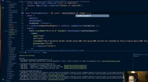 67. React + ASP.NET Core - 39. Comment Box