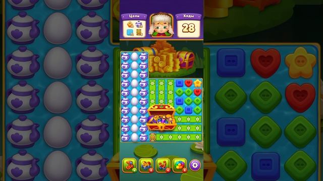 Мир Домовят 258 и 259 уровень три в ряд. Сказочная игра для всей семьи)