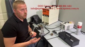 Микросварочный аппарат 2в1 Sanwa SW-V02 презентация работы