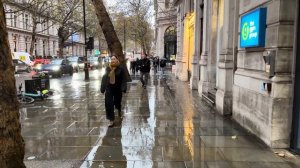 ✨Лондон 2025 праздничный рынок и уютная прогулка под дождём рождественского города🌧️