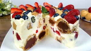 Забудьте про Наполеон! Нежнейший торт из заварного теста, который тает во рту