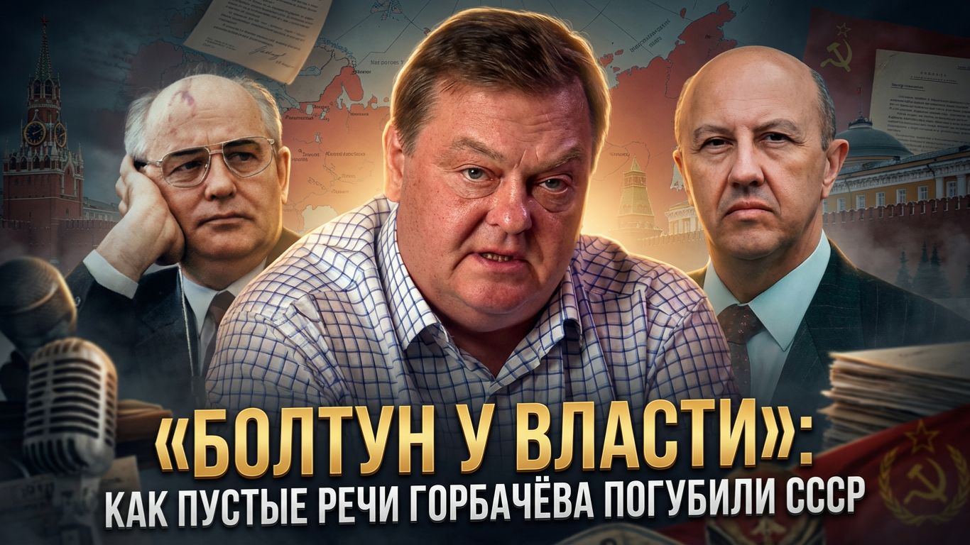 Евгений Спицын и Андрей Фурсов | «Болтун у власти»- Как пустые речи Горбачёва погубили СССР