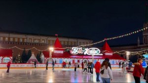 🎄Москва самая красивая рождественская столица мира где сбываются сказки✨🌃