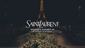 мода SAINT LAURENT весна-лето 2026