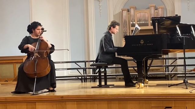 Fauré - Elegy op. 24 / Rachel Shamuilova (cello), Daniil Bogdanov (piano) смотреть онлайн