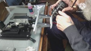 Заточка, с применением Тихо геля новой реакорнации, с разными абразивами.