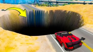 СМОЖЕТ ЛИ ЧИТ ТАЧКА ПРОЕХАТЬ ОГРОМНУЮ ЯМУ в ГТА 5 GTA 5 MODS ВИДЕО