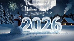 футаж 2026 с новым годом