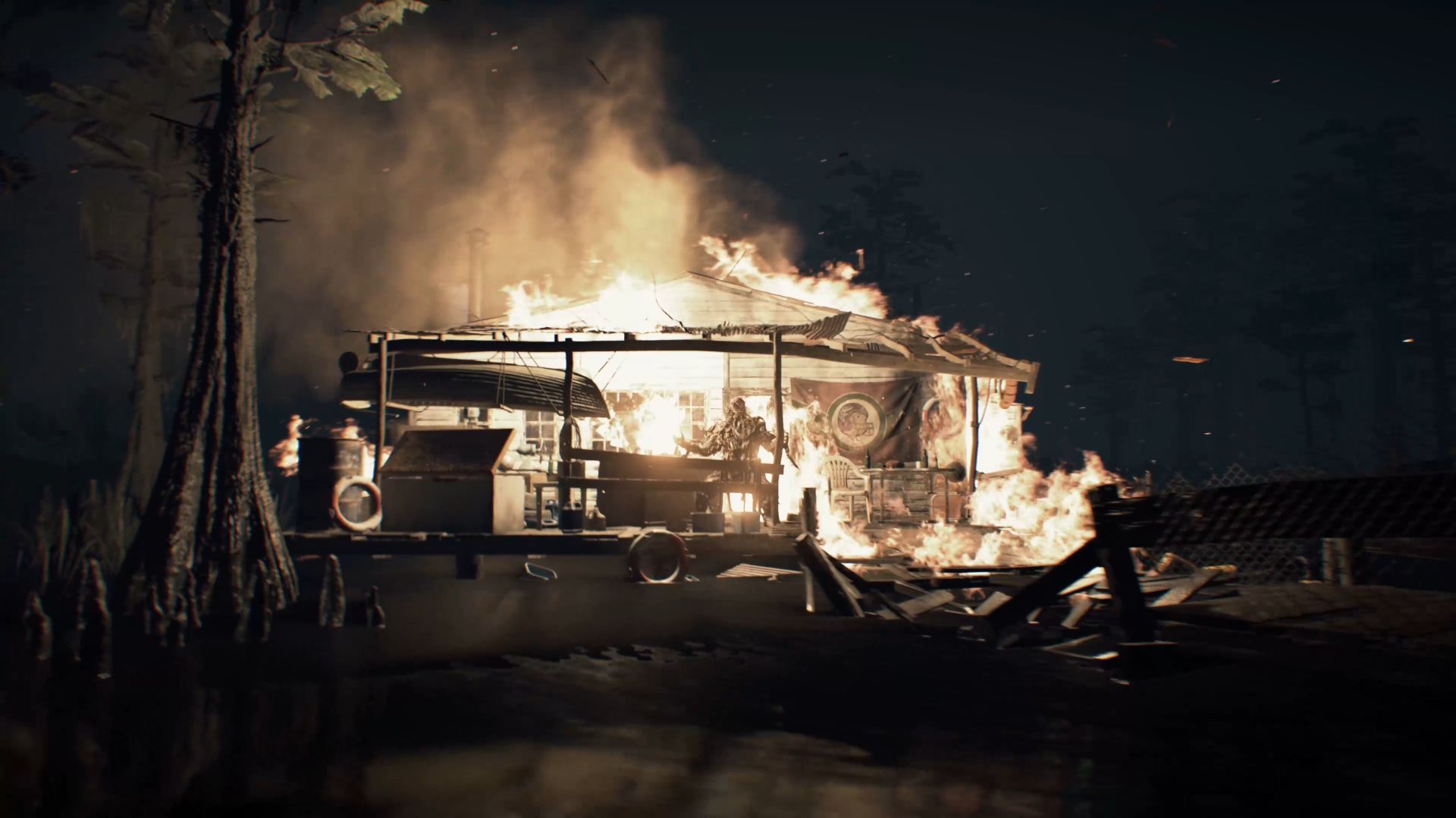 Resident Evil 7 End of Zoe. Part1. Джо находит зараженную Зою. Солдаты рассказывают о лекарстве.