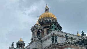 Реставрация балюстрады Исаакиевского собора завершилась в Санкт-Петербурге