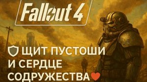 Fallout 4 - Щит пустоши и сердце Содружества 🛡️❤️