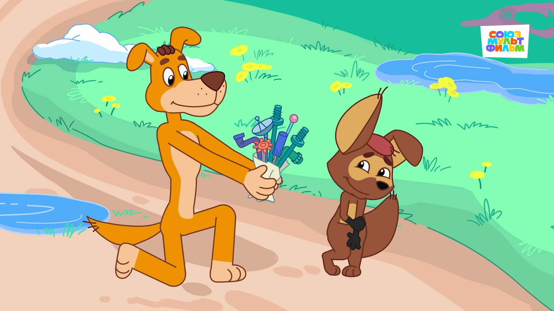 Новое Простоквашино – 119 серия — Восьмое марта — Союзмультфильм HD