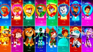 Мультики для Детей Щенячий Патруль Tiles Hop - ЗУМА, СКАЙ, КРЕПЫШ, РОККИ, МАРШАЛЛ, ЭВЕРЕСТ