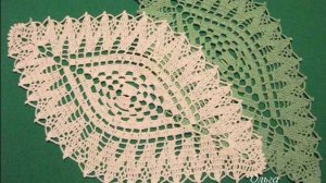 САЛФЕТКА ЛИСТ ПАПОРОТНИКА. ЧАСТЬ 2