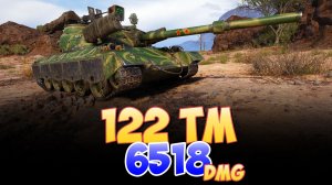 122 TM - 5 Фрагов 6.5K Урона • Мир Танков