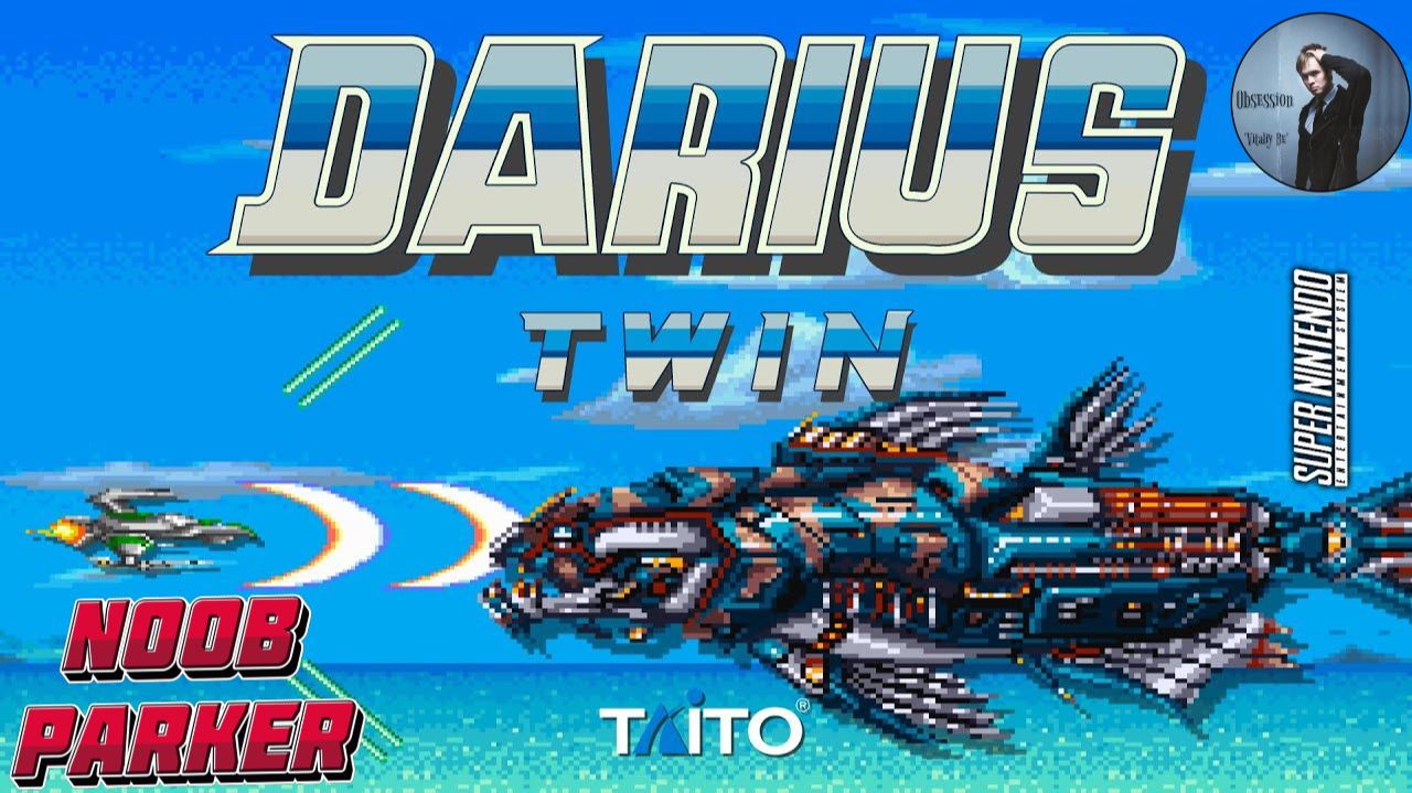 Darius Twin SNES  Super Nintendo Snes Ретро аркада