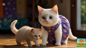 МУЛЬТФИЛЬМ ДЛЯ ДЕТОК ,мультик о доброй котят