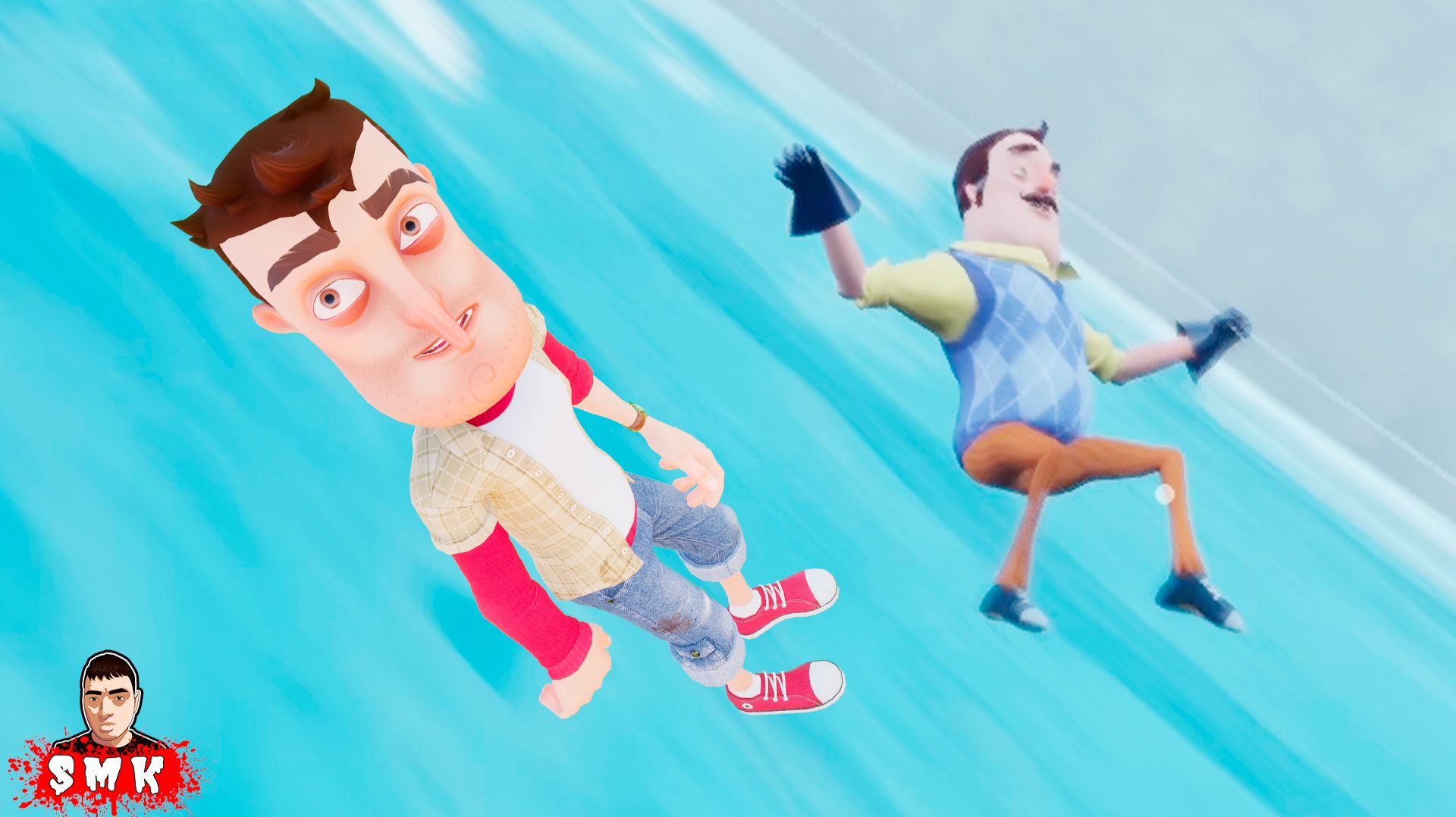 ШОУ ПРИВЕТ СОСЕД!ВАСИЛИЧ КАТАЕТСЯ НА ГОРКЕ НА НГ!ИГРА HELLO NEIGHBOR ПРОХОЖДЕНИЕ МОДА NEIGHBOR FUN 3 смотреть онлайн