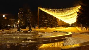 Курган утопает в новогодней атмосфере