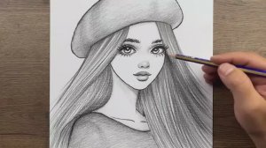 Как нарисовать красивую девушку — пошаговое руководство по рисованию