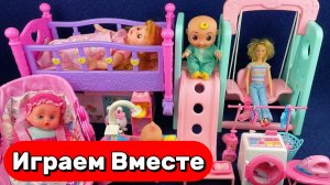 ИГРАЕМ В ИГРУШКИ ИЗ МУЛЬТИКОВ ДЛЯ ДЕТЕЙ 💮 АСМР ДЕТСКАЯ ВАННОЧКА И ИГРУШКИ ДЛЯ КУКОЛЬНОГО ДОМИКА
