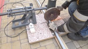 Торцовочная пила по металлу из УШМ