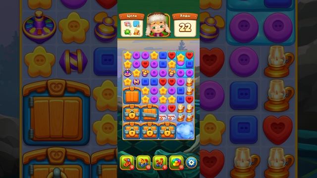 Мир Домовят 174, 175 и 176 уровень три в ряд. Сказочная игра для всей семьи)