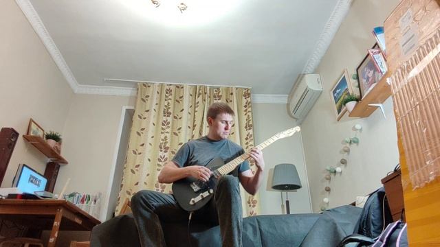 Обзор сборки и звука доработанной китайской реплики Fender Telecaster чёрный матовый HH смотреть онлайн