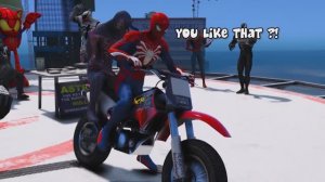 ГОНОЧНАЯ ТРАССА С ПРЕПЯТСТВИЯМИ ДЛЯ СУПЕРГЕРОЕВ | АРМИЯ ПАУКА ПРОТИВ АРМИИ ВЕНОМА ВМЕСТЕ В ГТА ГОНКИ