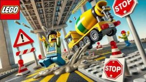 Неисправность Бетономешалки LEGO – Почему Она Переливается Через Край